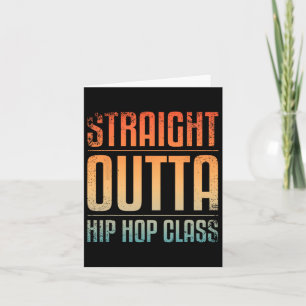 Cartão Melhor Arte De Hip Hop Para Homens Mulheres Hip Ho