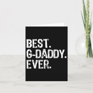 Cartão Melhor Avô de Todos Divertido Legal Avô Gdaddy 