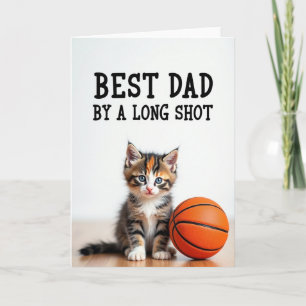 Cartão Melhor Carta de Gato para Papai