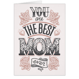 Cartão Melhor Dia de as mães Da Mãe