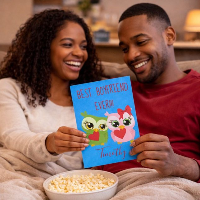 Cartão Melhor Dia de os namorados Nunca (Criador carregado)