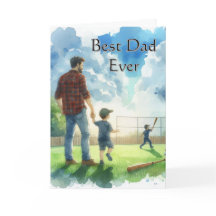 Melhor Dia de os pais Baseball