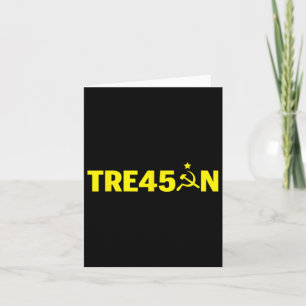 Cartão Melhor Impedidor Trump Trace Partido Russo Gop