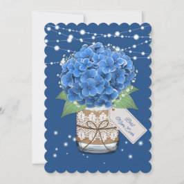Cartão Melhor Mãe Alguma Vez Azul Hydrangea Dia de as mãe