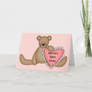 Cartão Melhor Mãe do Mundo