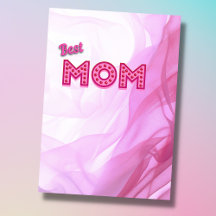 Melhor Mãe melhor mãe de sempre rosa moderno chiqu