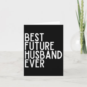 Cartão Melhor Marido Do Futuro Da Melhor Mulher Do Futuro