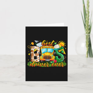 Cartão Melhor Motorista de Ônibus de Todos os Tempos Moto