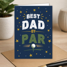 Melhor Pai Amante de Golfe do Par Dia dos Pais