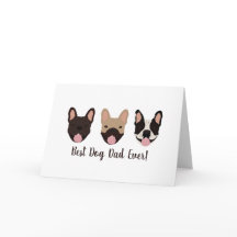 Melhor Pai de Cachorro do Mundo Ever French Bulldo