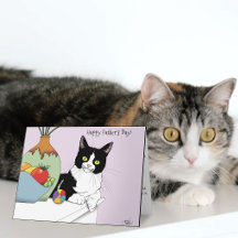 Melhor Pai de Gato Gato de Smoking Fofo Dia dos Pa