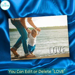 Cartão Melhor PAI de Todos Melhor Pai de Todos AMOR foto