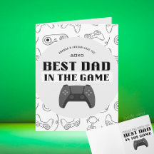 Melhor Pai no Jogo Personalizado Dobrável