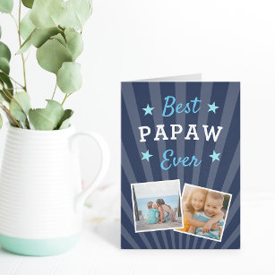 Cartão Melhor Papo Nunca   Foto do Dia de os pais