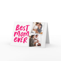 Melhor placa de Dia de as mães de fotos rosa para