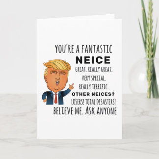 Cartão Melhor Presente de Noite de Neice Engraçado