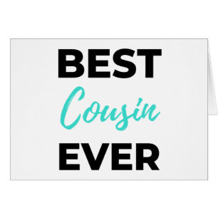 Cartão Melhor Primo Ever 2