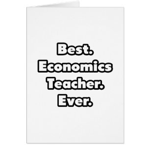 Cartão Melhor. Professor de Economia. Nunca.