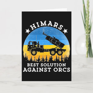 Cartão Melhor Solução do Himars Contra o Exército de Orck