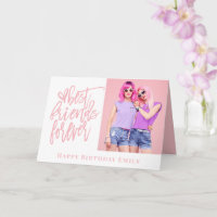 Melhores Amigos para sempre Foto Rosa Feliz Aniver