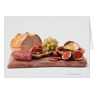 Cartão melhores lanches para vinho