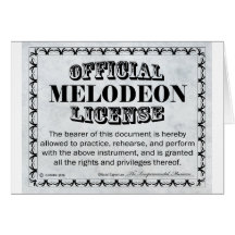 Melodeon License