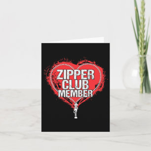 Cartão Membro Tee Gi do Clube do Humor Zipper de Cirurgia