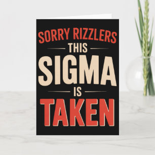 Cartão Meme do Dia dos Namorados Engraçado Desculpe Rizzl