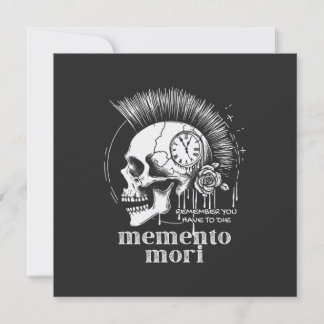 Cartão Memento Mori