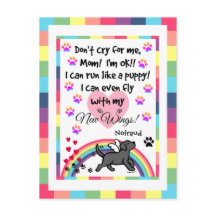 Cartão memorável trotar preto de Labrador