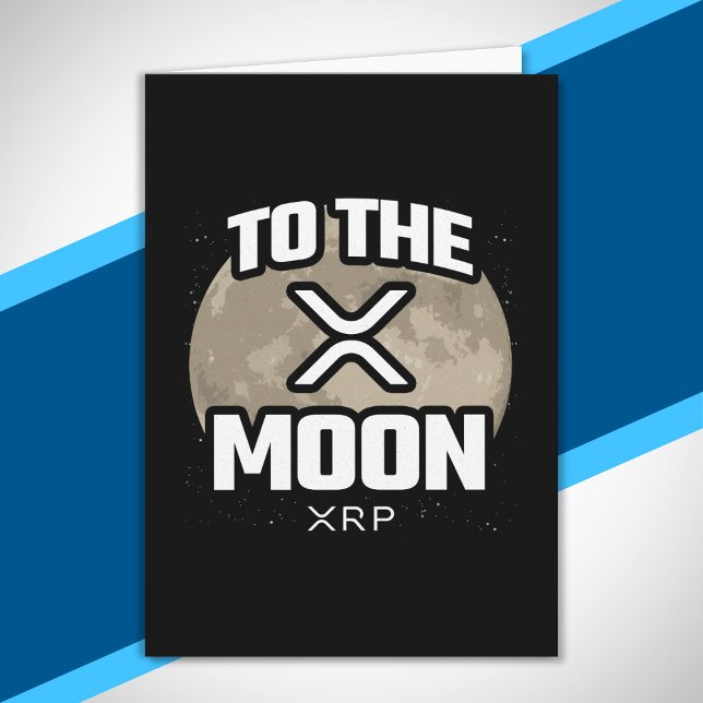 Cartão Memória Criptográfica - XRP Para A Lua - Criptomoe (Criador carregado)