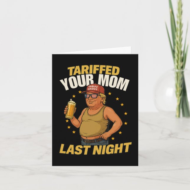 Cartão Memória Política Pai Tarifária - Estilo Engraçado  (Frente)