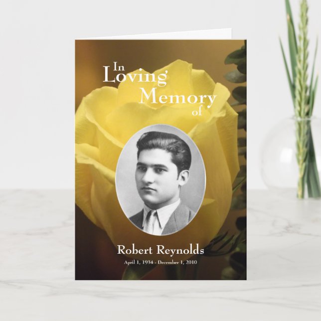 Cartão Memorial (Frente)