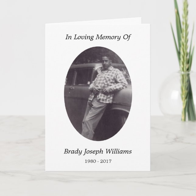 cartão memorial (Frente)