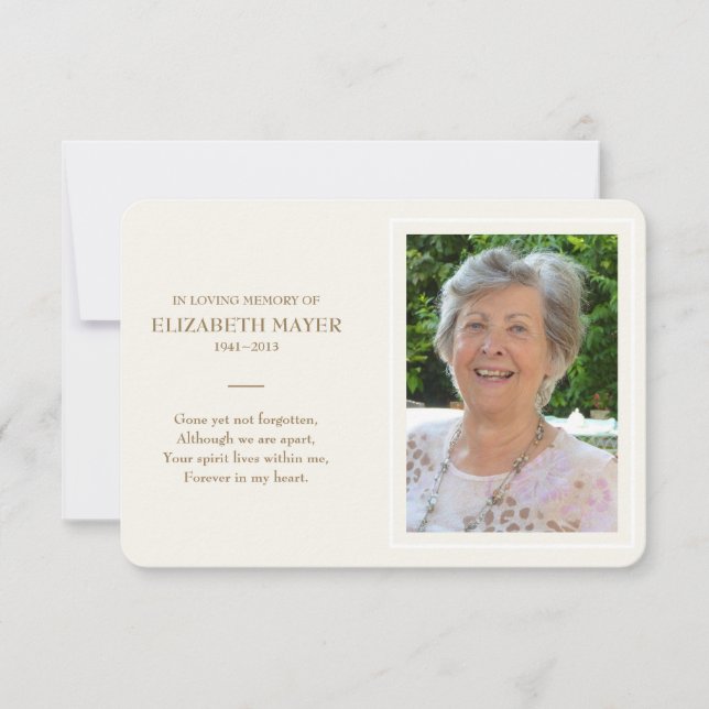 Cartão Memorial (Frente)