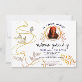 Cartão Memorial da Avó Elegante - Foto Personaliza