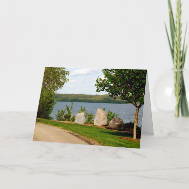 Cartão Memorial Dan Fogelberg no Spring Card (Frente)