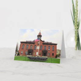 Cartão Memorial de cadeira vazia