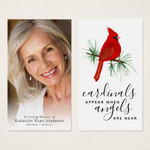 Cartão Memorial de Foto do cheio