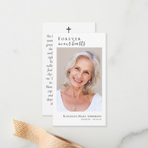 Cartão Memorial Fotográfico para sempre em nossos 