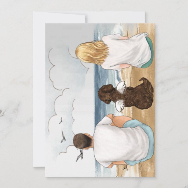 Cartão Memorial Pet - Personalizado (Frente)