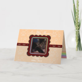 Cartão Memorial Pet Personalizável