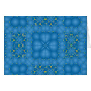 Cartão Memórias azuis