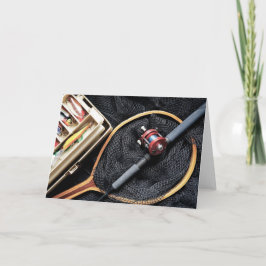 Cartão Memórias de pesca Sua Própria Aventura de Pesca Fo