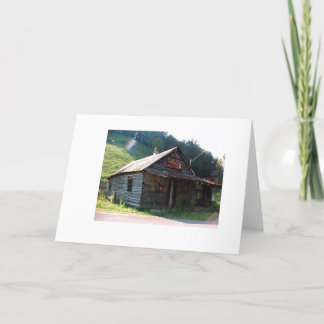 Cartão Memórias de uma loja de país de origem