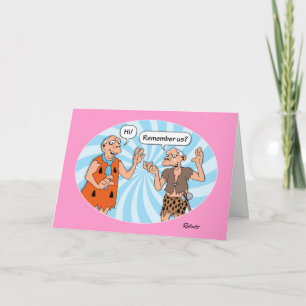 Cartão Memórias Engraçadas Aniversário