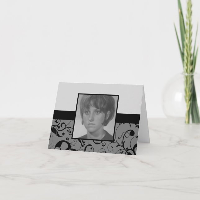 cartão memorium de damask profissional (Frente)