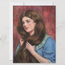 Menina com Cabelo Marrom bonito