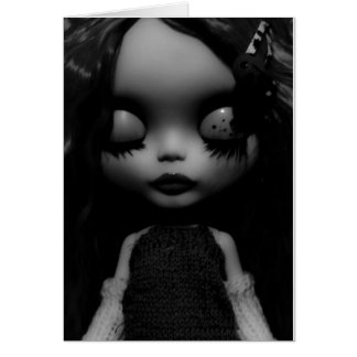 Cartão Menina de Bettie