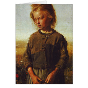 Cartão Menina de Fisher, 1874